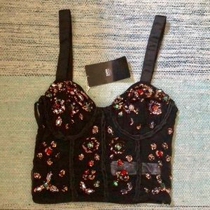 Zara crop top (size M)
